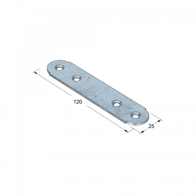 CONNECTION BAR 120 / GALVANIZED